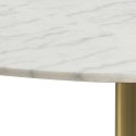ACTONA Stół okrągły Corby marmur/złoty 80cm ACTONA Stół okrągły Corby marmur/złoty 80cm