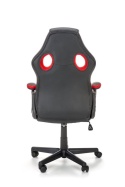 Halmar BERKEL fotel gabinetowy czarno-czerwony, mechanizm TILT, ekoskóra / tkanina membranowa gamingowy Gamingowe Halmar BERKEL fotel gabinetowy czarno-czerwony, mechanizm TILT, ekoskóra / tkanina membranowa gamingowy Gamingowe
