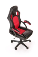 Halmar BERKEL fotel gabinetowy czarno-czerwony, mechanizm TILT, ekoskóra / tkanina membranowa gamingowy Gamingowe Halmar BERKEL fotel gabinetowy czarno-czerwony, mechanizm TILT, ekoskóra / tkanina membranowa gamingowy Gamingowe