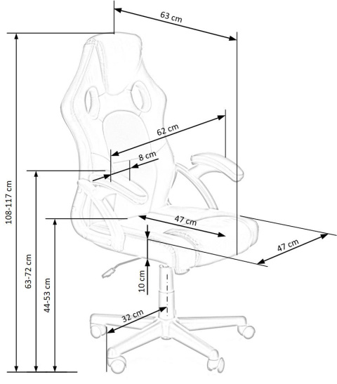Halmar BERKEL fotel gabinetowy czarno-popielaty, mechanizm TILT, ekoskóra / tkanina membranowa gamingowy Gamingowe Halmar BERKEL fotel gabinetowy czarno-popielaty, mechanizm TILT, ekoskóra / tkanina membranowa gamingowy Gamingowe