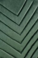 Halmar K462 krzesło do jadalni ciemny zielony, materiał: tkanina - velvet / metal Halmar K462 krzesło do jadalni ciemny zielony, materiał: tkanina - velvet / metal