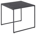 Intesi Stolik kawowy Oxford black 50x50 Intesi Stolik kawowy Oxford black 50x50