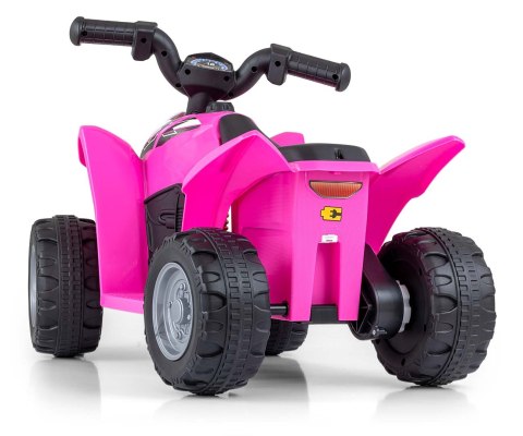 Milly Mally Pojazd na akumulator Quad Jeżdzik HONDA ATV Pink Różowy na licencji Hondy akumulator w zestawie światła Milly Mally Pojazd na akumulator Quad Jeżdzik HONDA ATV Pink Różowy na licencji Hondy akumulator w zestawie światła