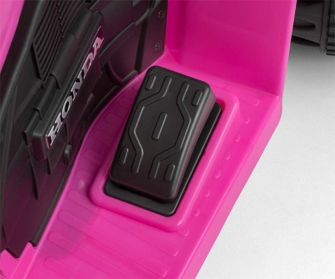 Milly Mally Pojazd na akumulator Quad Jeżdzik HONDA ATV Pink Różowy na licencji Hondy akumulator w zestawie światła Milly Mally Pojazd na akumulator Quad Jeżdzik HONDA ATV Pink Różowy na licencji Hondy akumulator w zestawie światła