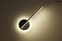 Moosee MOOSEE Kinkiet lampa ścienna LED HORIZON czarna metal aluminium ruchomy klosz Moosee MOOSEE Kinkiet lampa ścienna LED HORIZON czarna metal aluminium ruchomy klosz
