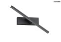 Moosee MOOSEE Kinkiet lampa ścienna REM LED czarna obrotowy 330 stopni metal aluminium Moosee MOOSEE Kinkiet lampa ścienna REM LED czarna obrotowy 330 stopni metal aluminium
