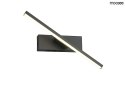 Moosee MOOSEE Kinkiet lampa ścienna REM LED czarna obrotowy 330 stopni metal aluminium Moosee MOOSEE Kinkiet lampa ścienna REM LED czarna obrotowy 330 stopni metal aluminium