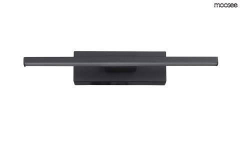 Moosee MOOSEE Kinkiet lampa ścienna REM LED czarna obrotowy 330 stopni metal aluminium Moosee MOOSEE Kinkiet lampa ścienna REM LED czarna obrotowy 330 stopni metal aluminium