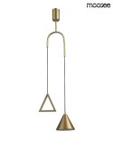 Moosee MOOSEE lampa wisząca LED ACUSTICA złota metal aluminium funkcjonalna i nowoczesna Moosee MOOSEE lampa wisząca LED ACUSTICA złota metal aluminium funkcjonalna i nowoczesna