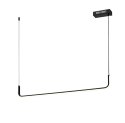 LAMPA WISZĄCA LED SHAPE 120 Moosee MOOSEE CZARNA ALUMINIUM nowoczesna i minimalistyczna LAMPA WISZĄCA LED SHAPE 120 Moosee MOOSEE CZARNA ALUMINIUM nowoczesna i minimalistyczna