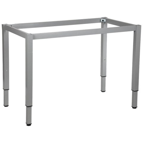 Stelaż do biurka stołu NY-A057/K regulowany - 116x66 cm, alu Stelaż do biurka stołu NY-A057/K regulowany - 116x66 cm, alu