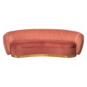 Richmond Interiors RICHMOND sofa WAYLON PINK - welur, podstawa złota Richmond Interiors RICHMOND sofa WAYLON PINK - welur, podstawa złota
