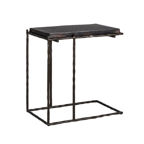 Richmond Interiors RICHMOND stolik boczny VENTANA - czarny Richmond Interiors RICHMOND stolik boczny VENTANA - czarny