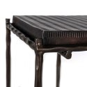 Richmond Interiors RICHMOND stolik boczny VENTANA - czarny Richmond Interiors RICHMOND stolik boczny VENTANA - czarny
