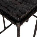 Richmond Interiors RICHMOND stolik boczny VENTANA - czarny Richmond Interiors RICHMOND stolik boczny VENTANA - czarny
