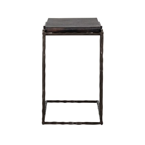 Richmond Interiors RICHMOND stolik boczny VENTANA - czarny Richmond Interiors RICHMOND stolik boczny VENTANA - czarny
