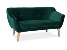 SOFA BERGEN 2 VELVET KOLOR ZIELONY TAPICERKA BLUVEL 78/VENGE