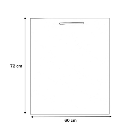 Halmar VENTO DM-60/72 front do zabudowy zmywarki antracyt Halmar VENTO DM-60/72 front do zabudowy zmywarki antracyt
