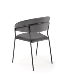 Halmar K426 krzesło popielaty, ( szary ) materiał: tkanina velvet / stal malowana proszkowo Halmar K426 krzesło popielaty, ( szary ) materiał: tkanina velvet / stal malowana proszkowo