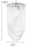 LAMPA WISZĄCA MURANO S ZŁOTA - szkło, metal E14 King Home do wnętrz tradycyjnych i nowoczesnych LAMPA WISZĄCA MURANO S ZŁOTA - szkło, metal E14 King Home do wnętrz tradycyjnych i nowoczesnych