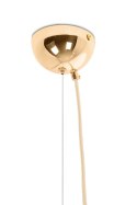King Home Lampa wisząca PEARLS 120 złota metalowa klosze białe 7xE27 King Home Lampa wisząca PEARLS 120 złota metalowa klosze białe 7xE27