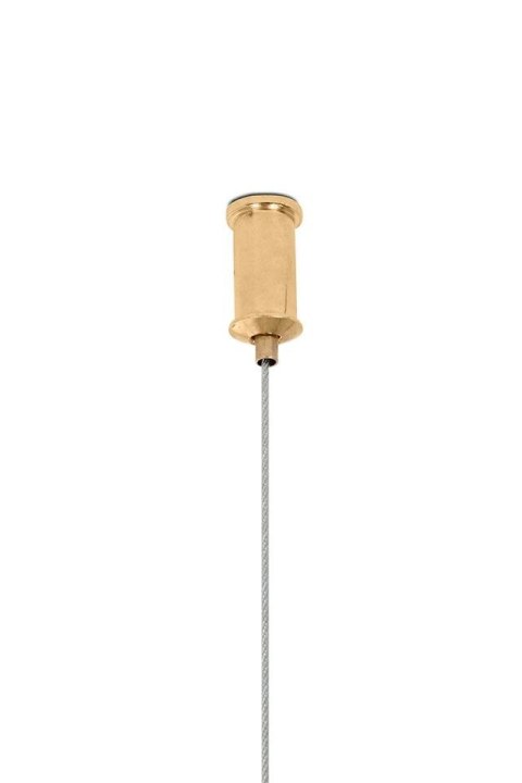 King Home Lampa wisząca PEARLS 120 złota metalowa klosze białe 7xE27 King Home Lampa wisząca PEARLS 120 złota metalowa klosze białe 7xE27