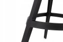 King Home Stół MIRA 60 okrągły fi60 cm czarny tworzywo PP stabilny i lekki do domu i do lokalu King Home Stół MIRA 60 okrągły fi60 cm czarny tworzywo PP stabilny i lekki do domu i do lokalu