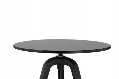King Home Stół MIRA 60 okrągły fi60 cm czarny tworzywo PP stabilny i lekki do domu i do lokalu King Home Stół MIRA 60 okrągły fi60 cm czarny tworzywo PP stabilny i lekki do domu i do lokalu
