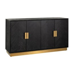 Richmond Interiors RICHMOND komoda BLACKBONE GOLD - 4 drzwiowa