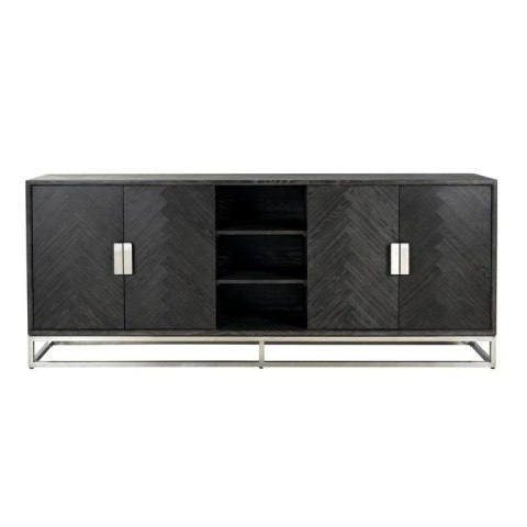 Richmond Interiors RICHMOND komoda BLACKBONE SILVER - 4 drzwiowa Richmond Interiors RICHMOND komoda BLACKBONE SILVER - 4 drzwiowa