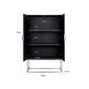 Richmond Interiors RICHMOND komoda BLACKBONE SILVER Richmond Interiors RICHMOND komoda BLACKBONE SILVER