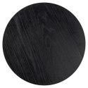 Richmond Interiors RICHMOND stolik JAZZ 40 czarny okrągły fi40 blat MDF podstawa metalowa pasuje do każdego stylu Richmond Interiors RICHMOND stolik JAZZ 40 czarny okrągły fi40 blat MDF podstawa metalowa pasuje do każdego stylu