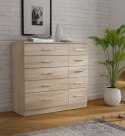 Forte MILAN PRGK222-D30 Komoda pojemna, szuflady Dąb Sonoma Forte MILAN PRGK222-D30 Komoda pojemna, szuflady Dąb Sonoma