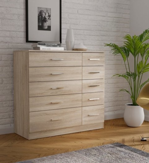 Forte MILAN PRGK222-D30 Komoda pojemna, szuflady Dąb Sonoma Forte MILAN PRGK222-D30 Komoda pojemna, szuflady Dąb Sonoma