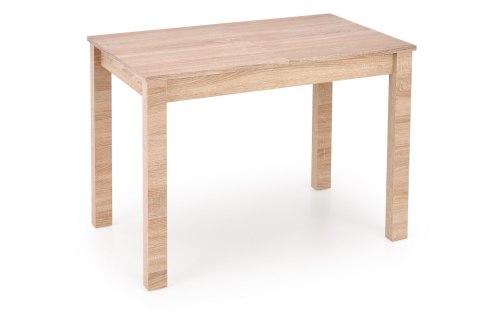 HALMAR stół GINO prostokątny rozkładany 100-135x60 blat - dąb sonoma, nogi - dąb sonoma płyta meblowa okleinowana kuchnia salon HALMAR stół GINO prostokątny rozkładany 100-135x60 blat - dąb sonoma, nogi - dąb sonoma płyta meblowa okleinowana kuchnia salon