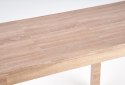 HALMAR stół GINO prostokątny rozkładany 100-135x60 blat - dąb sonoma, nogi - dąb sonoma płyta meblowa okleinowana kuchnia salon HALMAR stół GINO prostokątny rozkładany 100-135x60 blat - dąb sonoma, nogi - dąb sonoma płyta meblowa okleinowana kuchnia salon