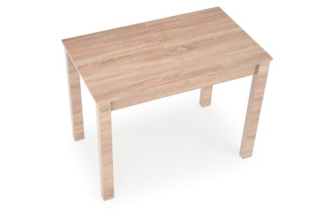 HALMAR stół GINO prostokątny rozkładany 100-135x60 blat - dąb sonoma, nogi - dąb sonoma płyta meblowa okleinowana kuchnia salon HALMAR stół GINO prostokątny rozkładany 100-135x60 blat - dąb sonoma, nogi - dąb sonoma płyta meblowa okleinowana kuchnia salon