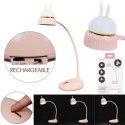 LAMPKA Z AKUMULATORKIEM na biurko Cat LED RÓŻOWA Intesi LAMPKA Z AKUMULATORKIEM na biurko Cat LED RÓŻOWA Intesi