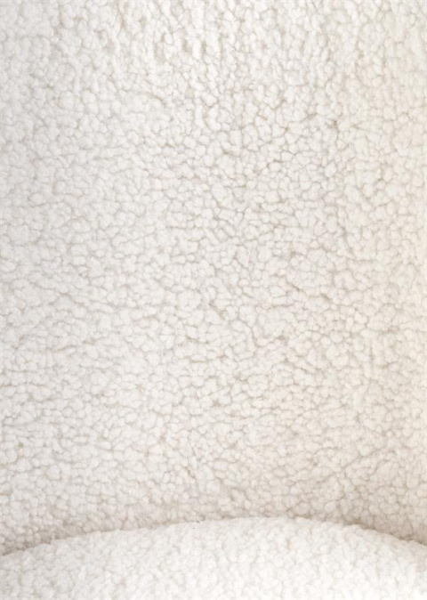 Halmar K474 krzesło kremowy-złoty, materiał: tkanina - bouclé / stal chromowana Halmar K474 krzesło kremowy-złoty, materiał: tkanina - bouclé / stal chromowana
