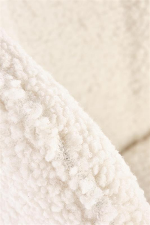 Halmar K474 krzesło kremowy-złoty, materiał: tkanina - bouclé / stal chromowana Halmar K474 krzesło kremowy-złoty, materiał: tkanina - bouclé / stal chromowana