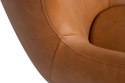 King Home Fotel EGG SZEROKI PU brązowy ekoskóra podstawa stal polerowan obrotowy bujany funkcja bujania King Home Fotel EGG SZEROKI PU brązowy ekoskóra podstawa stal polerowan obrotowy bujany funkcja bujania