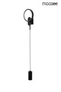 Moosee MOOSEE Kinkiet lampa ścienna COMO czarna metalowa górny klosz posiada wbudowane źródło światła LED + E27 Moosee MOOSEE Kinkiet lampa ścienna COMO czarna metalowa górny klosz posiada wbudowane źródło światła LED + E27