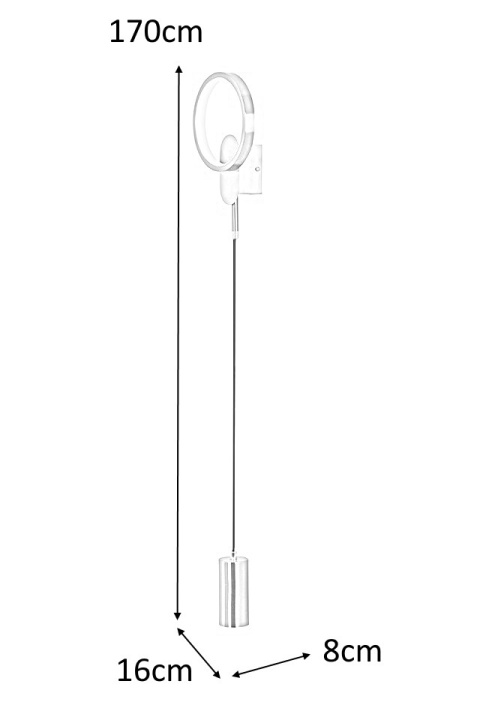 Moosee MOOSEE Kinkiet lampa ścienna COMO czarna metalowa górny klosz posiada wbudowane źródło światła LED + E27 Moosee MOOSEE Kinkiet lampa ścienna COMO czarna metalowa górny klosz posiada wbudowane źródło światła LED + E27