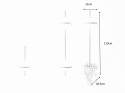 Moosee MOOSEE Kinkiet lampa ścienna LED PLANT WALL czarna metal klosz szklany biały na dole stelaża doniczka Moosee MOOSEE Kinkiet lampa ścienna LED PLANT WALL czarna metal klosz szklany biały na dole stelaża doniczka