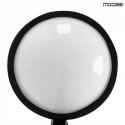 Moosee MOOSEE Kinkiet lampa ścienna LED PLANT WALL czarna metal klosz szklany biały na dole stelaża doniczka Moosee MOOSEE Kinkiet lampa ścienna LED PLANT WALL czarna metal klosz szklany biały na dole stelaża doniczka