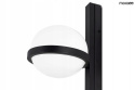 Moosee MOOSEE Kinkiet lampa ścienna LED PLANT WALL czarna metal klosz szklany biały na dole stelaża doniczka Moosee MOOSEE Kinkiet lampa ścienna LED PLANT WALL czarna metal klosz szklany biały na dole stelaża doniczka