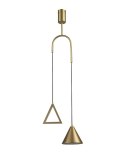 Moosee MOOSEE lampa wisząca LED ACUSTICA złota metal aluminium funkcjonalna i nowoczesna Moosee MOOSEE lampa wisząca LED ACUSTICA złota metal aluminium funkcjonalna i nowoczesna