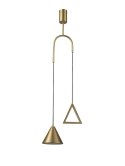 Moosee MOOSEE lampa wisząca LED ACUSTICA złota metal aluminium funkcjonalna i nowoczesna Moosee MOOSEE lampa wisząca LED ACUSTICA złota metal aluminium funkcjonalna i nowoczesna