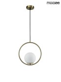 LAMPA WISZĄCA AURELIA 20 Moosee MOOSEE ZŁOTA metalowa klosz szklany w kształcie kuli E14 LAMPA WISZĄCA AURELIA 20 Moosee MOOSEE ZŁOTA metalowa klosz szklany w kształcie kuli E14