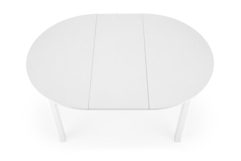 HALMAR stół RINGO kolor blat płyta meblowa okleinowana - biały nogi MDF okleinowany - biały (102-142x102x76 cm) HALMAR stół RINGO kolor blat płyta meblowa okleinowana - biały nogi MDF okleinowany - biały (102-142x102x76 cm)